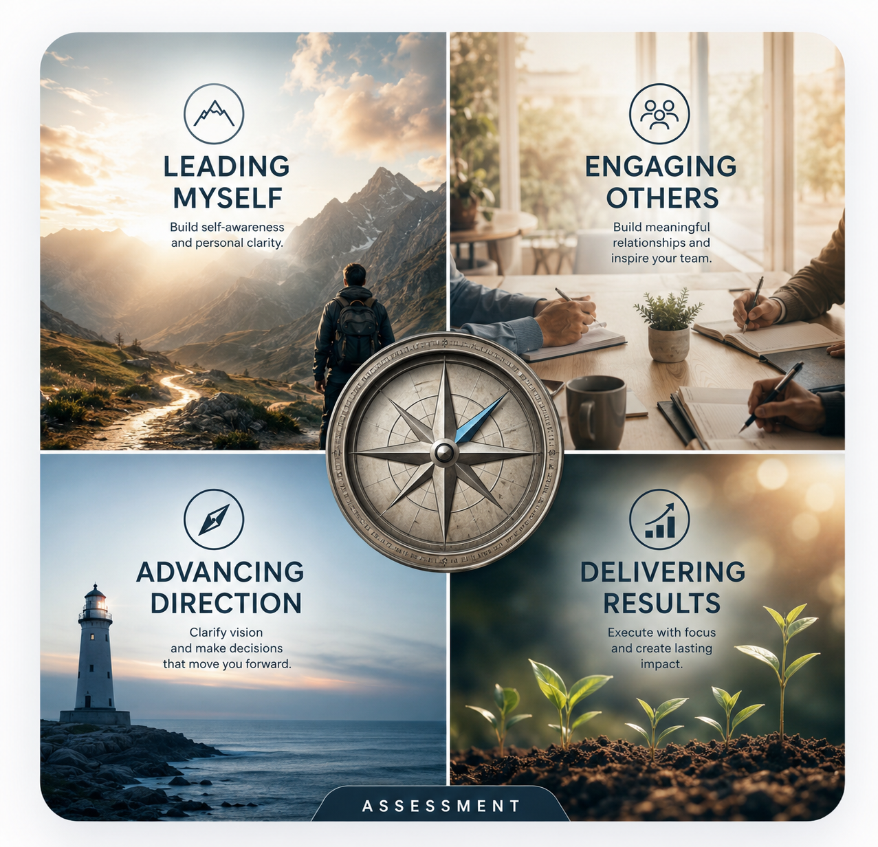 The four LEAD domains and their twelve principles